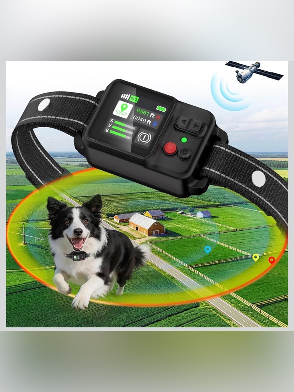 Dog Fence GPS Collar (Waterproof)